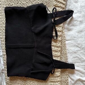 Zara Black Crop Top